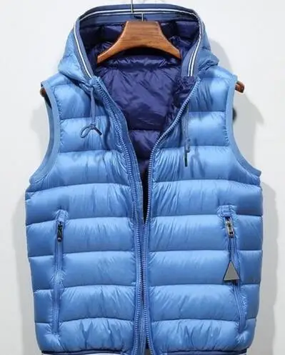 style 9 Горячая Распродажа, зимний пуховый жилет, мужской жилет, 90% белый утиный пух, свободный, Weskit, толстовка, приталенное пальто, матовый мужской жилет - Цвет: style 9