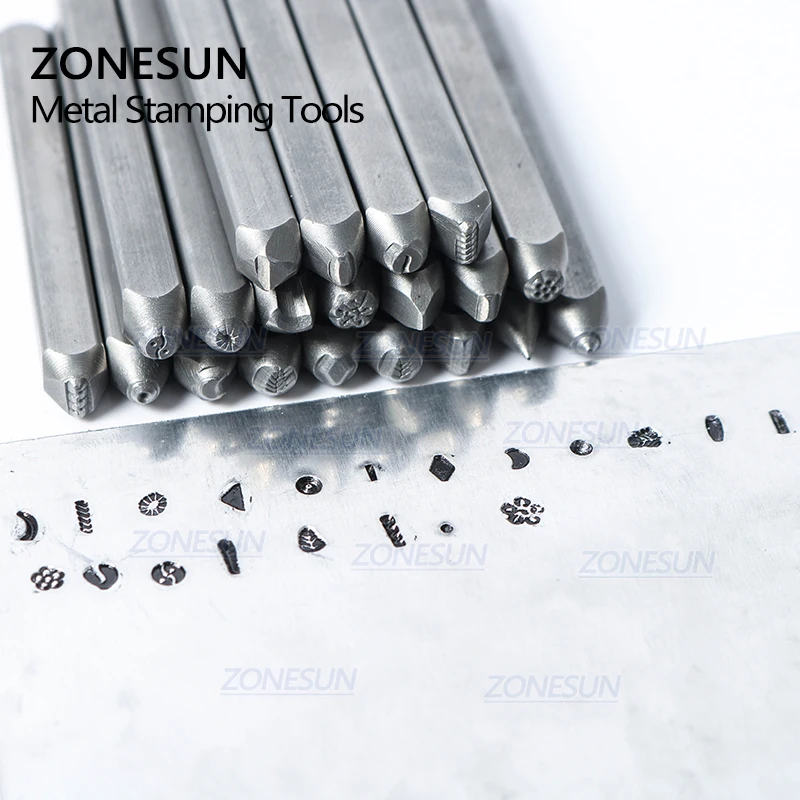 ZONESUN 20 шт. изготовленные на заказ ювелирные изделия металлические марки цветок