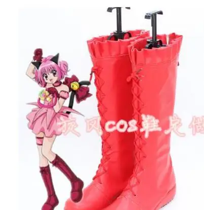 Tokyo Mew сапоги для костюмированной вечеринки по японскому аниме Momomiya Ичиго Косплэй обувь