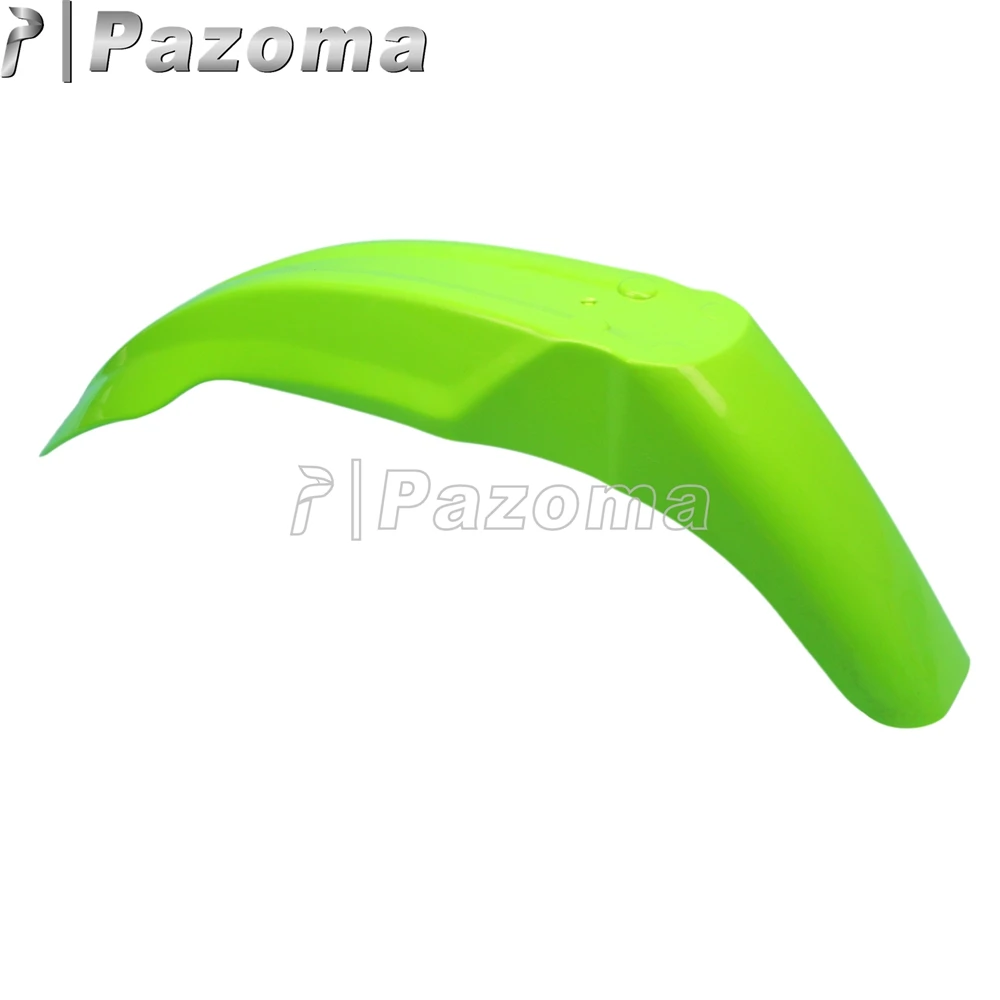 PAZOMA зеленый мотоцикл супермото универсальный брызговик для Kawasaki KX125 KX250 KX500 KDX200