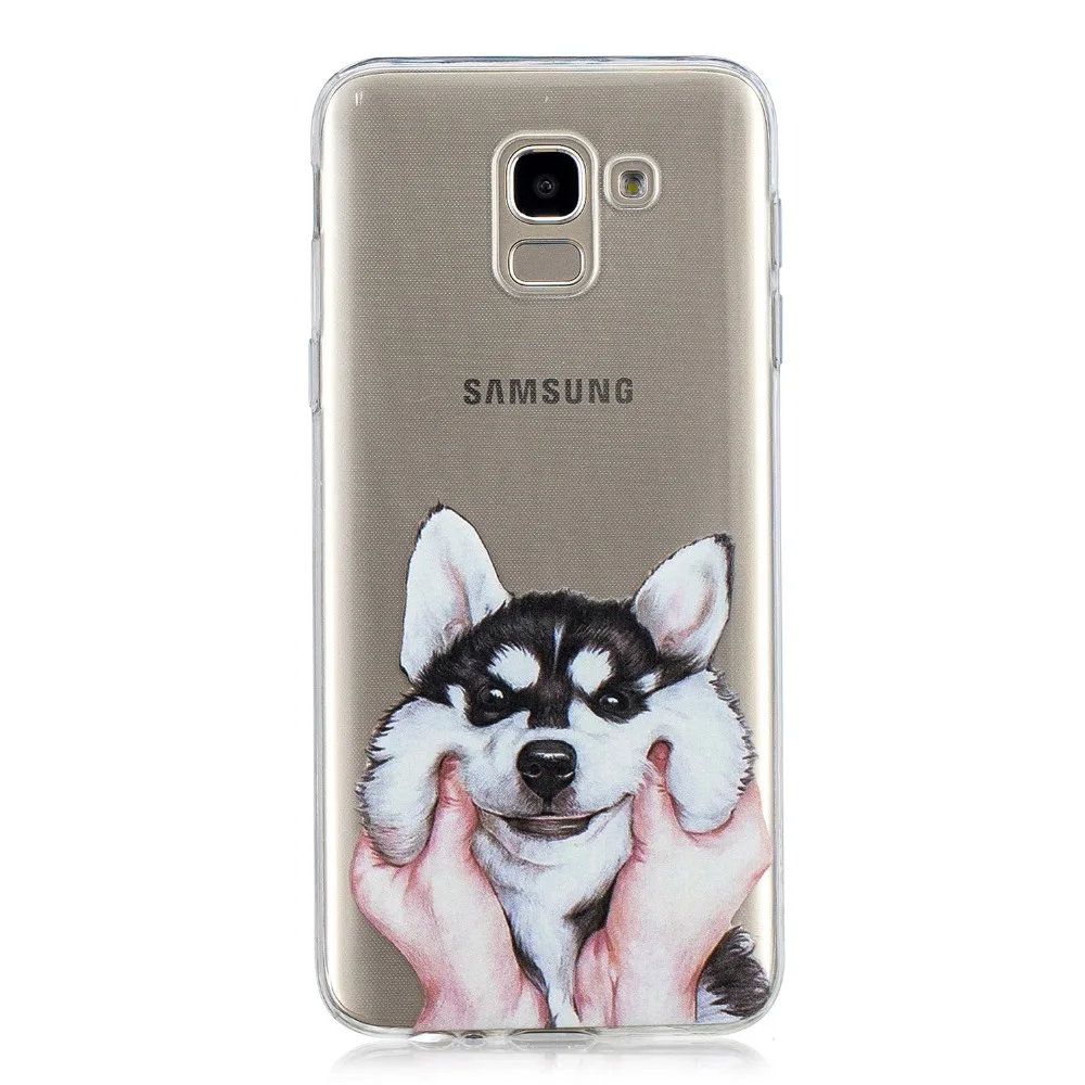 Чехол для samsung Galaxy J6 J4 J8 J7 J3 J2 Pro 2018 чехол мягкий из ТПУ с принтом &quotдля A3 A5 2017 A6 A8 S7 S8