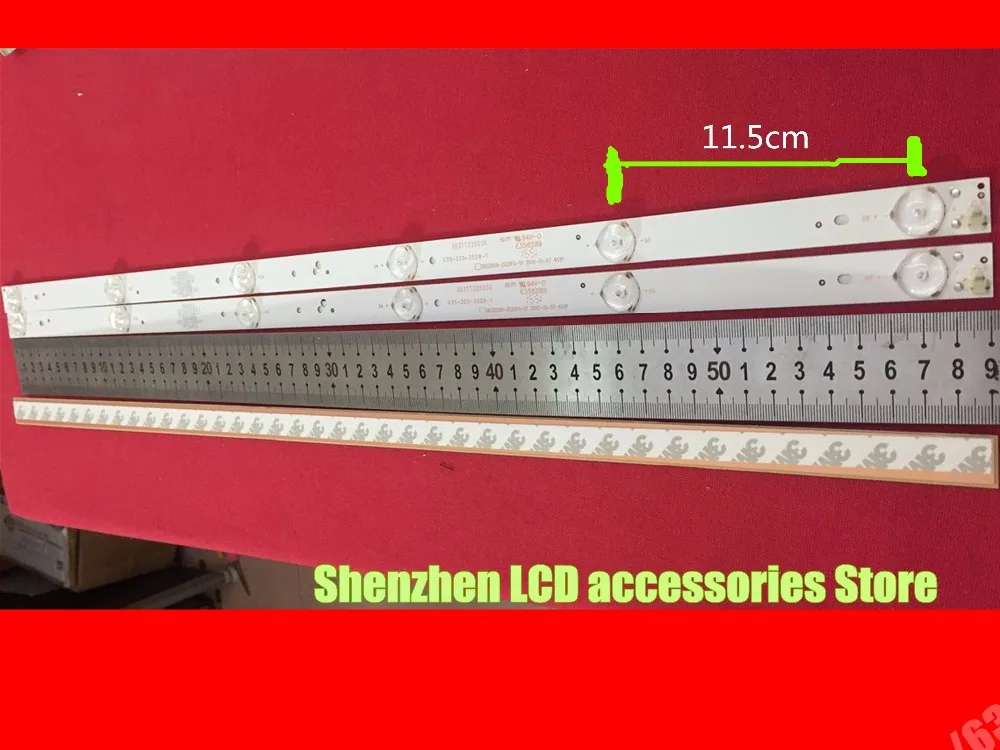 Светодиодная лампа с подсветкой для ЖК телевизора 3 шт./лот long rainbow HAIER TCL 32 дюйма 1