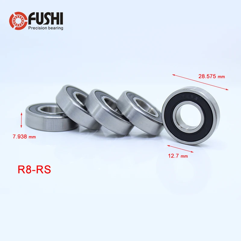 R1212zz R3zz R2 5ZZBearing R8rs ABEC 1 10 шт двойные экранированные фонарикоподшипники|Подшипники|