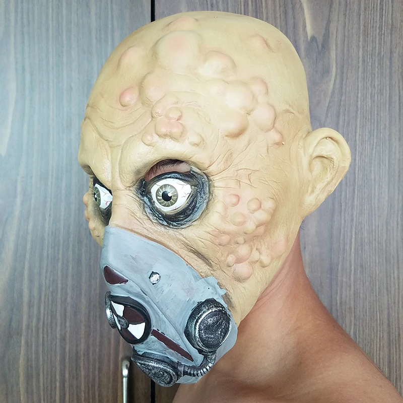 Хэллоуин Латексная страшная маска Выпускной biotech COSPLAY|Аксессуары для костюмов| |