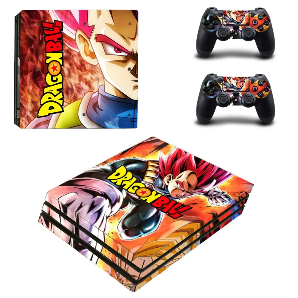 Dragon Ball Super Z Goku PS4 Pro наклейка на кожу Виниловая для консоли Sony Playstation 4 и 2