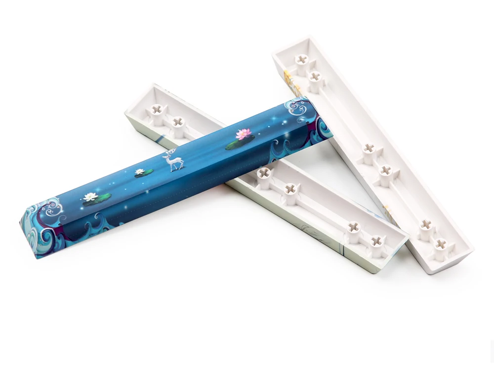 Пятисторонняя сублимационная Клавиатура Cherry Profile 6.25U PBT Space Key cap s для