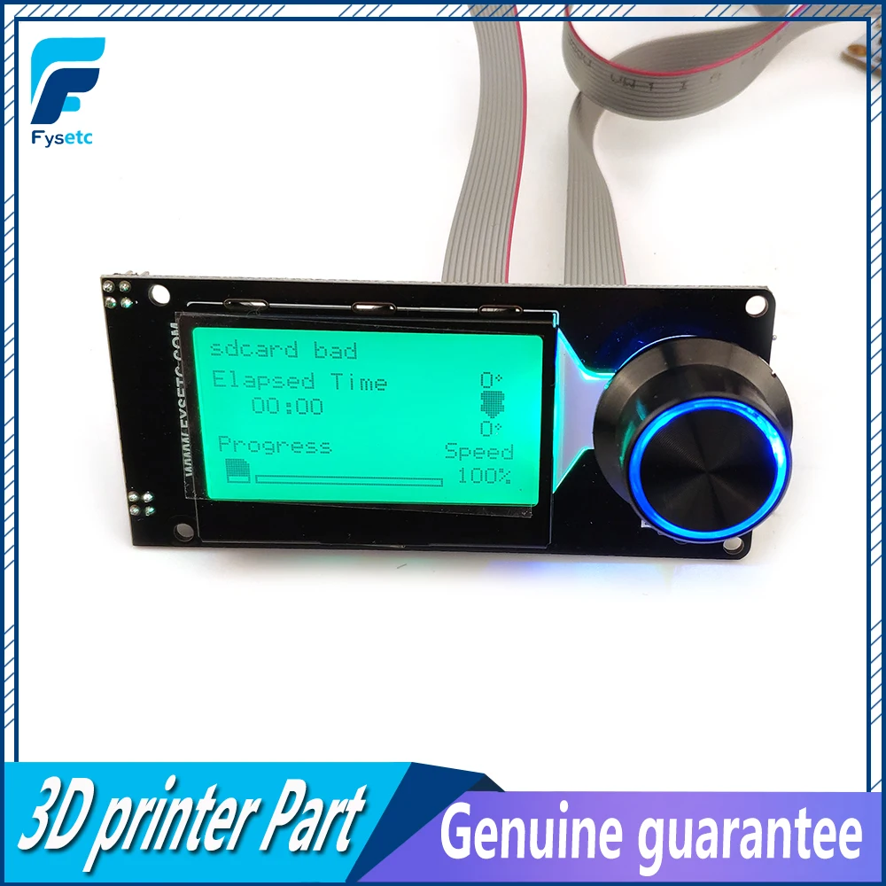 Тип F 3D части принтера MINI12864LCD экран мини 12864 lcd смарт дисплей черный на зеленый