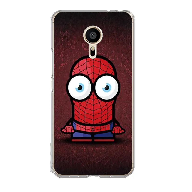 QMSWEI TPU Soft Phone Case For Meilan MX6 pro6 u10 u20 E2 m3 M5 M5s metal note3 ClearPainted Superman Zombie Cover Free shipping |