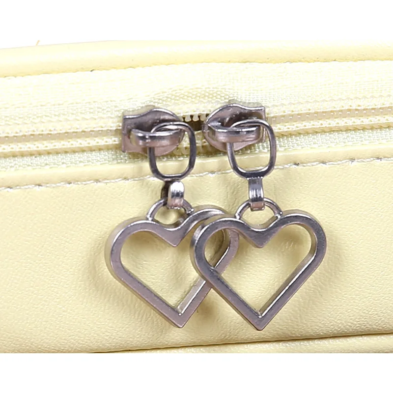 Пенал из ПУ кожи мультяшный милый чехол для карандашей с Парижской башней