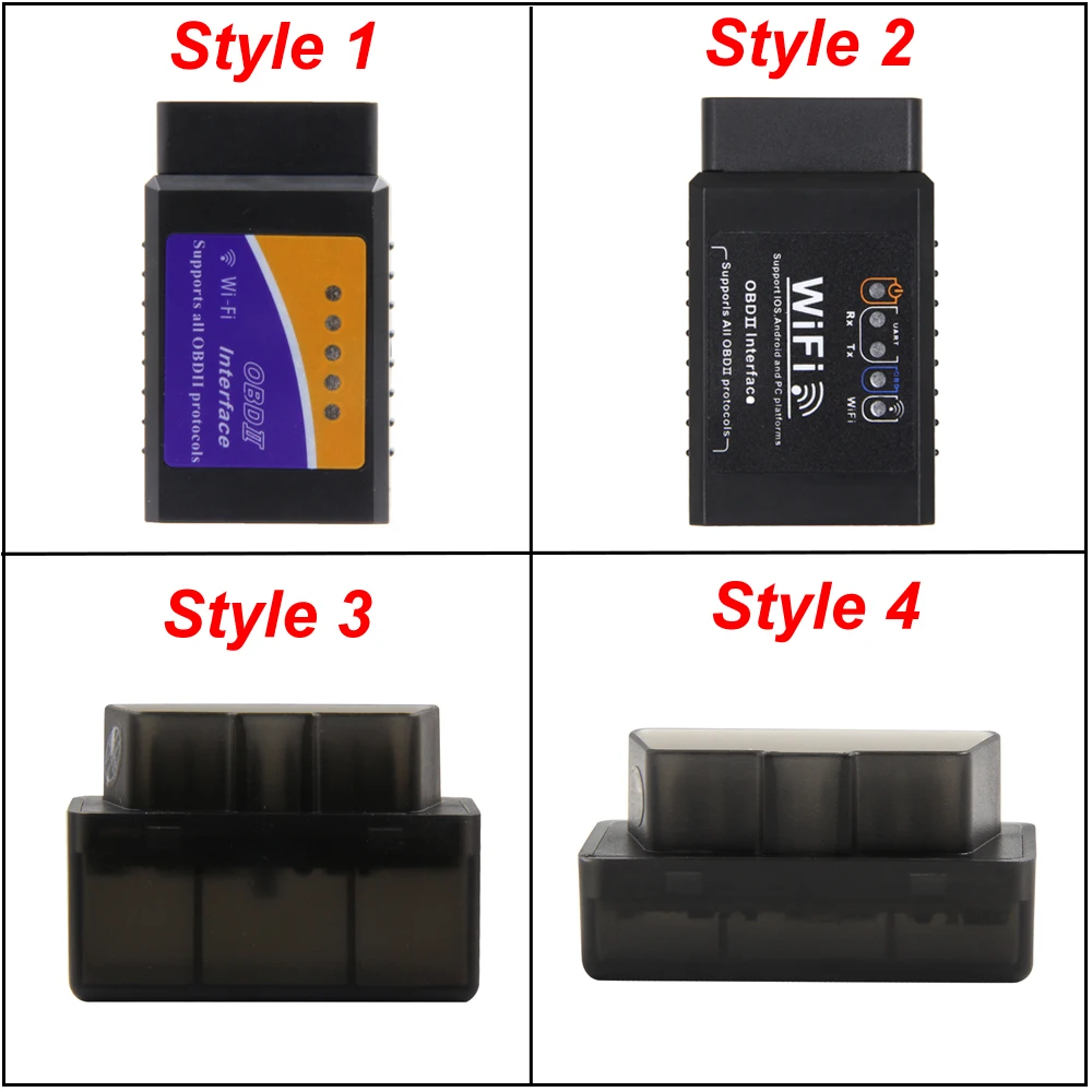 ELM327 V1.5 PIC18F25K80 OBD2 wifi сканер ELM327 Wi-Fi OBDII elm 327 V1.5 OBD 2 OBD2 автомобильный диагностический инструмент ODB2 считыватель кодов