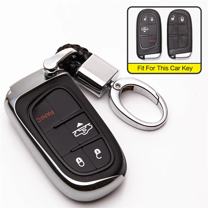 Silver With Keyring Мягкий ТПУ ключи чехол для Fiat Grande Punto панда Ducato 500 500x Doblo Freemont Egea Croma типо Браво брелок в виде ракушки Fob - Название цвета: Silver With Keyring
