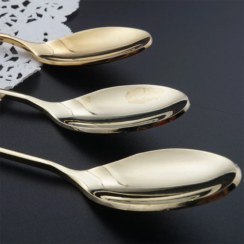 Столовая ложка из нержавеющей стали 4 шт. столовая бабочка чайная для кофе