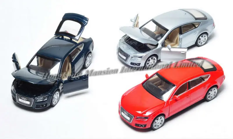 1:32 весы для Audi A7 Sportback роскошных лицензированных литья под давлением