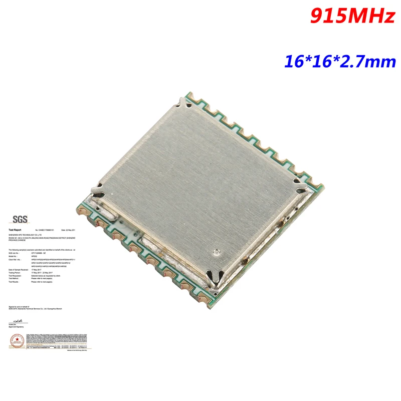 LORA SX1276 чип FSK RF модуль 915 МГц 100 мВт большой радиус действия беспроводной LoRa LoRa1276
