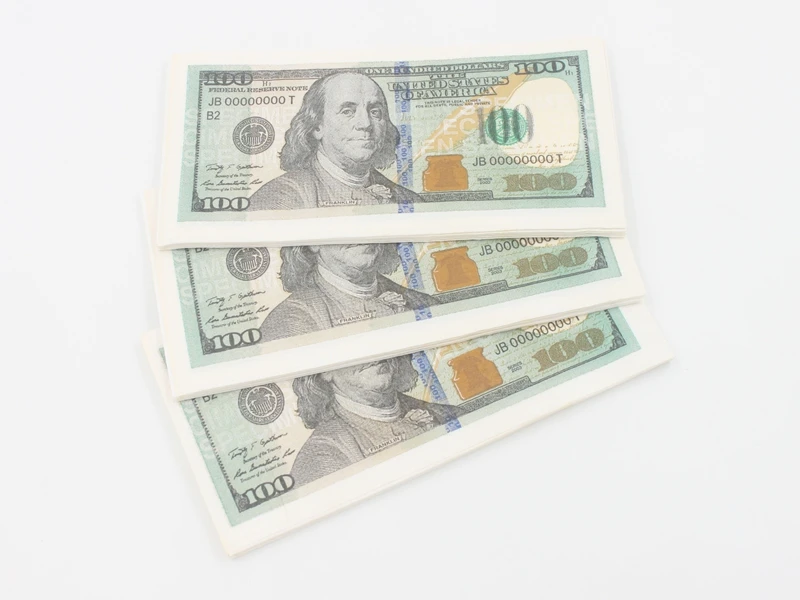 [RainLoong] $100 доллар салфетка для туалетной бумаги 33 см * 15 шт./упак./лот|lot lot|napkin packnapkins
