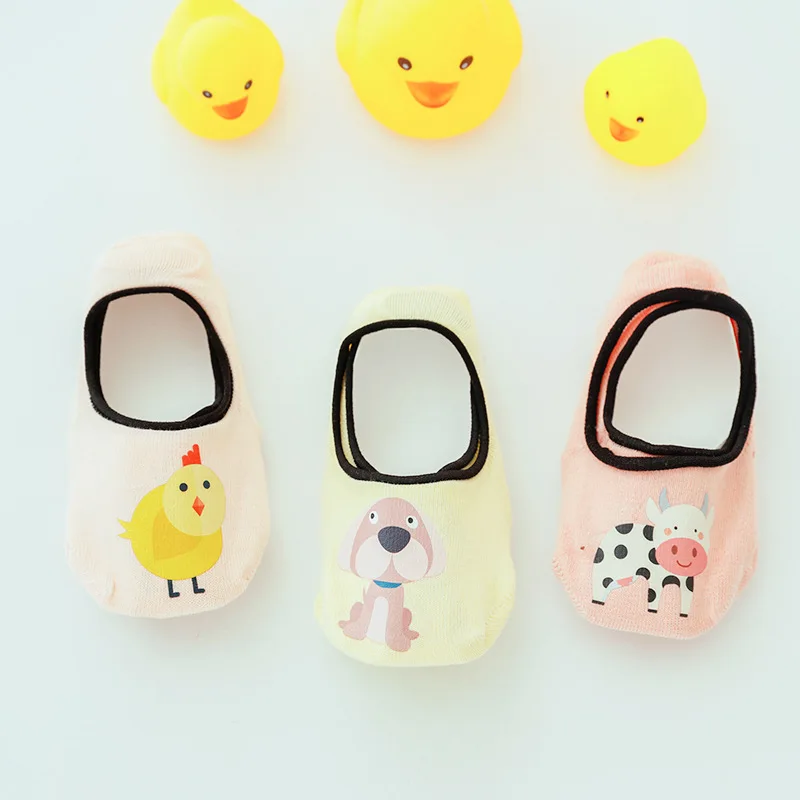 Новинка Лидер продаж милые хлопковые носки с рисунком животных для маленьких
