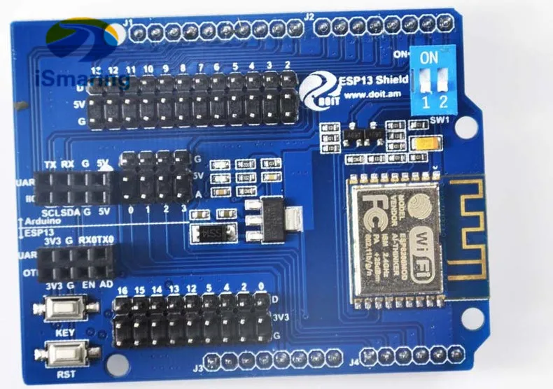 Официальная серийная плата iSmaring с Wi Fi для Arduino UNO R3 2560 от ESP8266 фото умная плата|shield