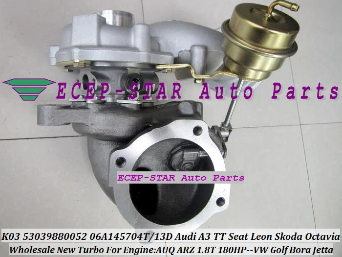 K03 53039880052 06A145713F Turbo 53039700094 06A145713D Для Beetle Bora POLO Jetta AWV BKF AWP AUM AWU BNU APP ARY AJQ BBU 1.8T (art.: 3920d2b7d8bee) - 3920d2b7d8bee