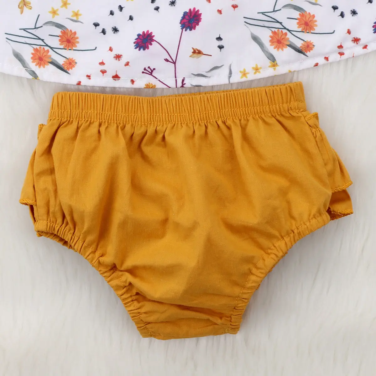 2 предмета милая Одежда для маленьких девочек Повседневная футболка без рукавов