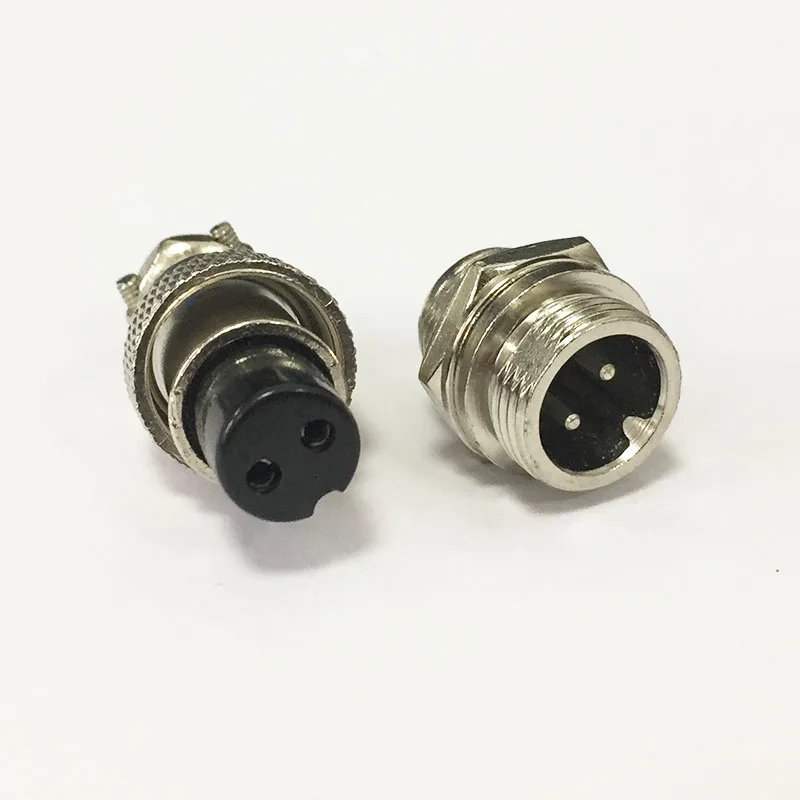 

1pair 12mm GX12 2/3/4/5/6/7 Pin High Quality Male & Female Butt Joint Connector Aviation Plug Circular Socket and Plug