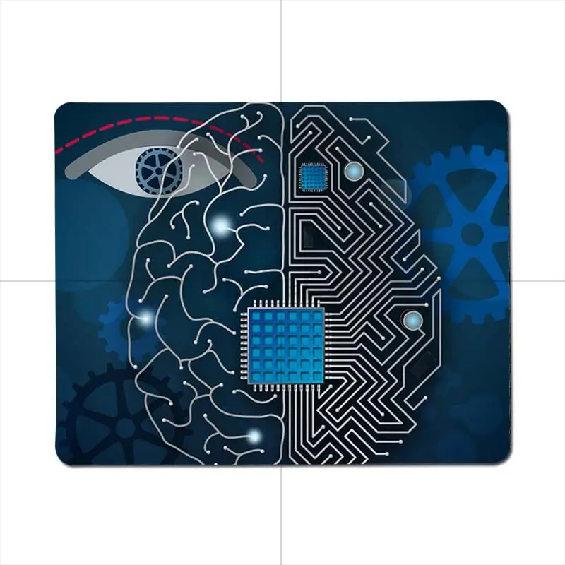 

MaiYaCa Top Quality brain hemispheres illustration desktop Speed Mice Retail Small Mousepad Size 25x29cm 18x22cm Rubber Mousemat
