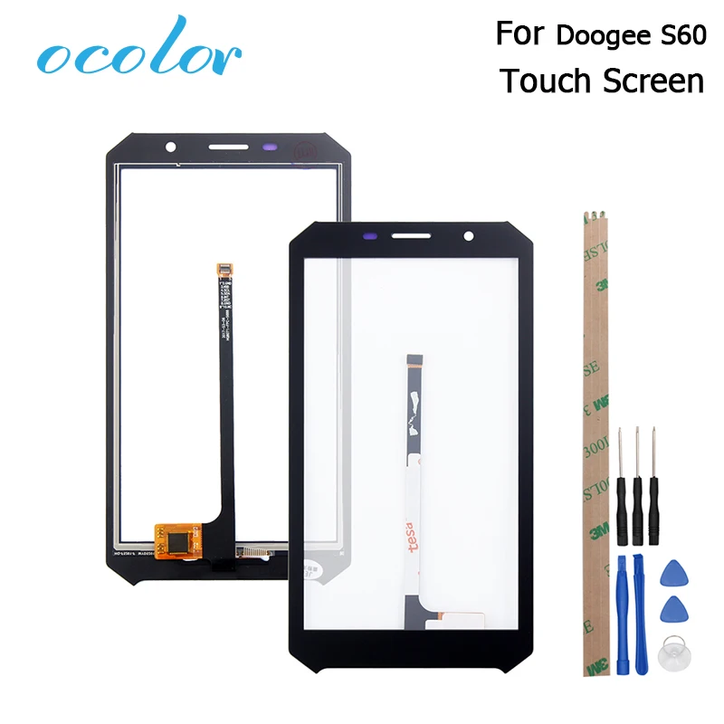 Сенсорный экран ocolor Для Doogee S60 5 2 дюйма сенсорная панель идеальные ремонтные