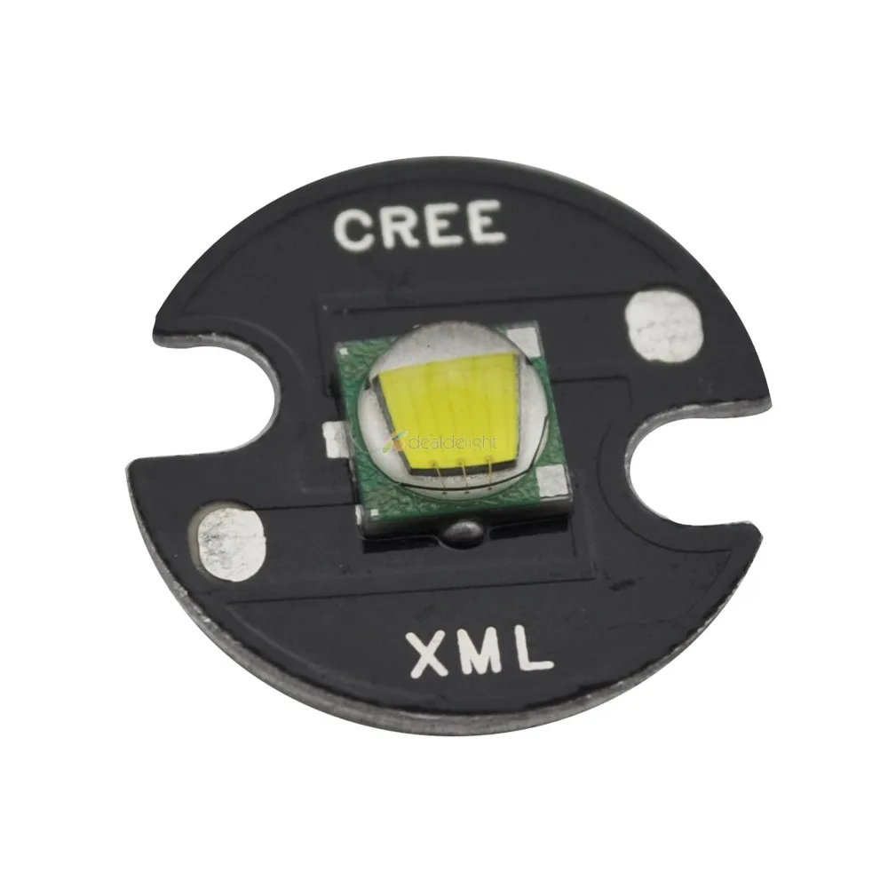 CREE XML XM-L T6 светодиодный U2 10 Вт белый высокомощный светодиодный излучатель с 12 мм 14 мм 16 мм 20 мм PCB для фонарика