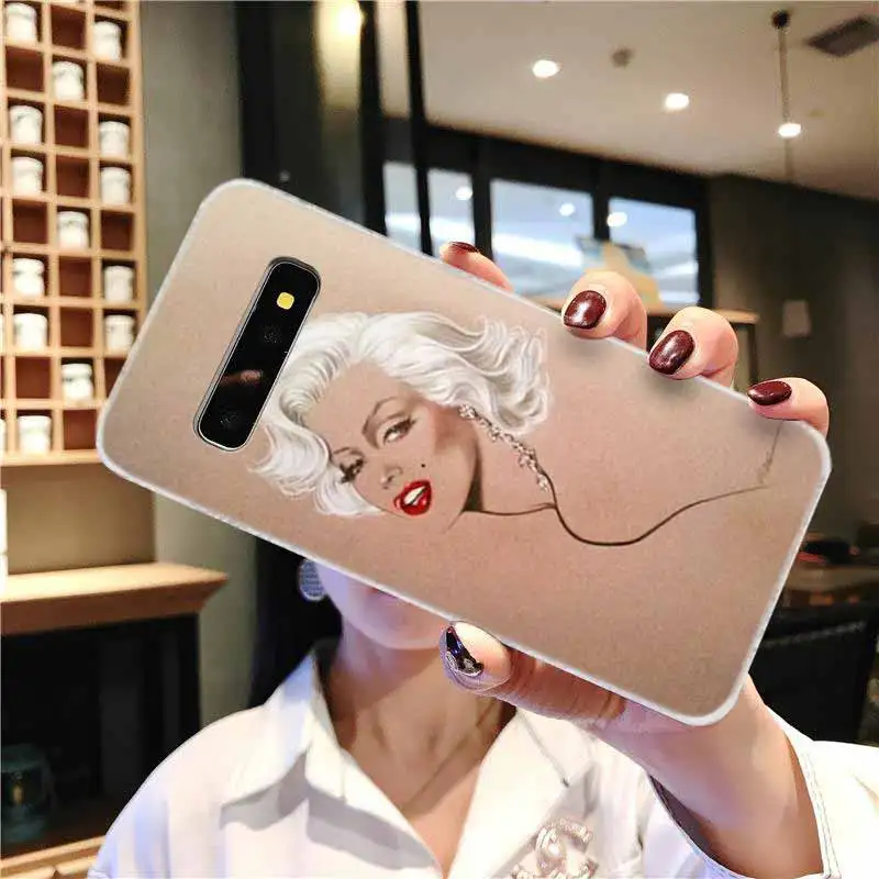 Телефон для Samsung Galaxy S10 E S9 S8 Plus S7 s6 Edge s10 plus s5 Note 10 9 8 чехол PinUp шпильки девочек Up Girl |