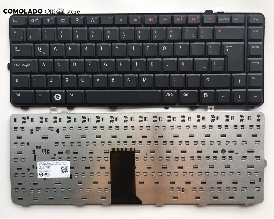 LA латинская клавиатура для DELL 1535 1531 1536 1557 1435 1555 PP24L PP33L черная Layout|Клавиатуры