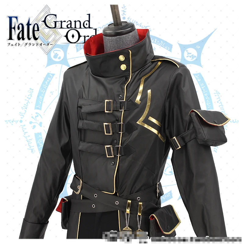 Аниме! Fate Grand Order FGO Gilgamesh Блестящий церемониальный Готический плащ униформа