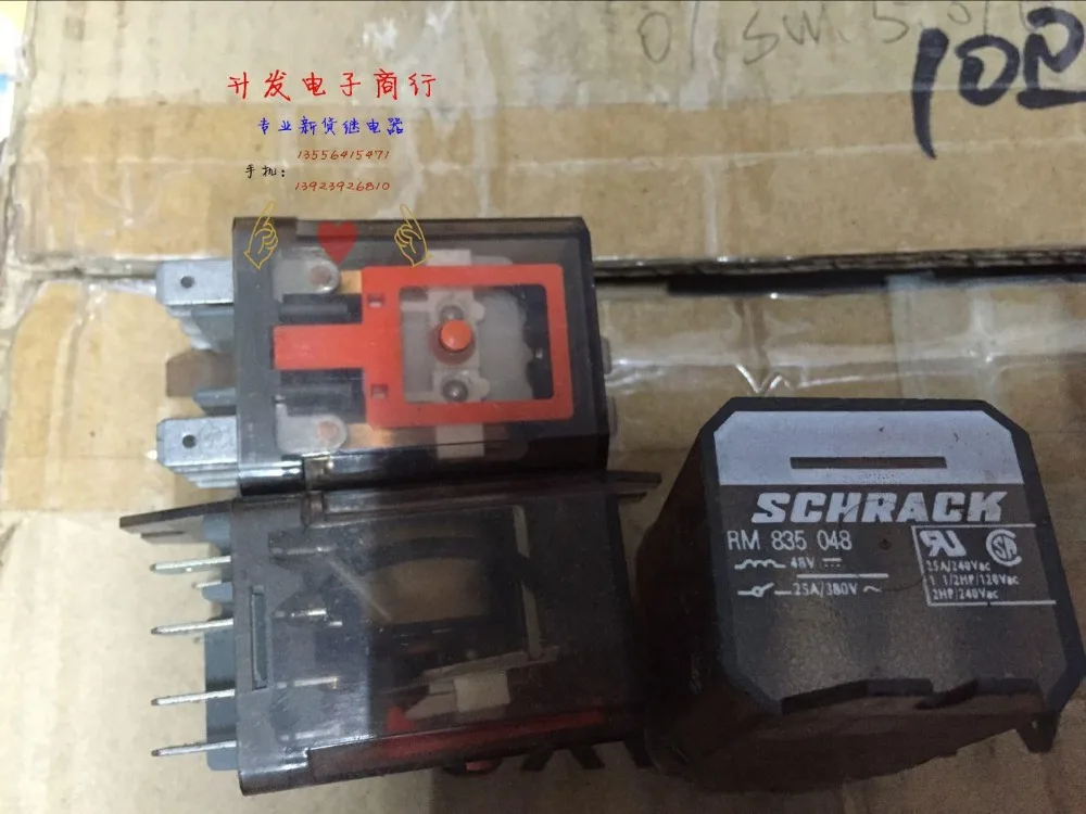 Для schrack-Te Connectivity RM835048 25A 48VDC силовое реле оригинальное новое | Обустройство дома