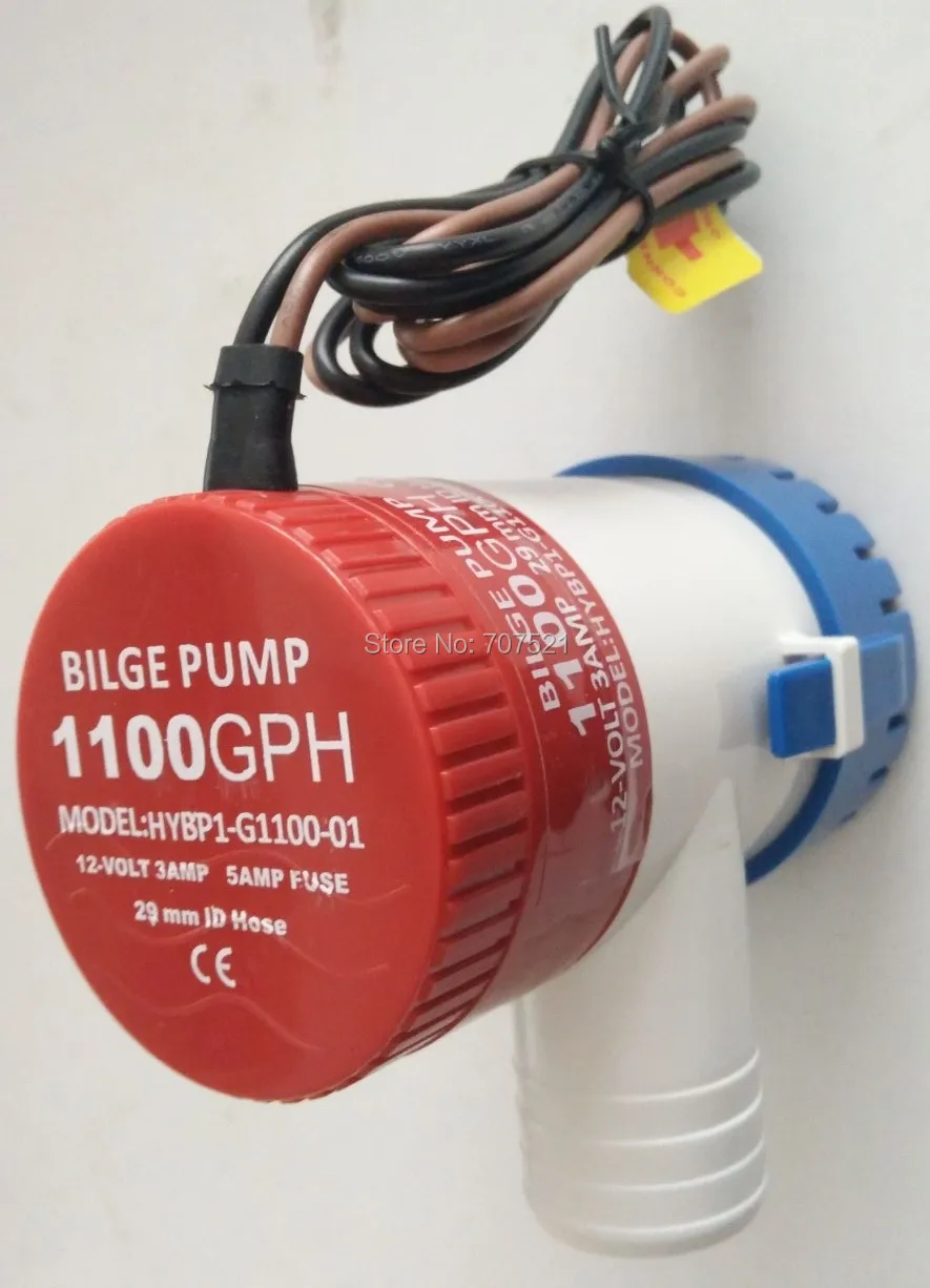 DC 12V 24V 1.8AMP 3AMP 1100GPH Микро Мини Погружной водяной откачивающий насос для лодки|pump