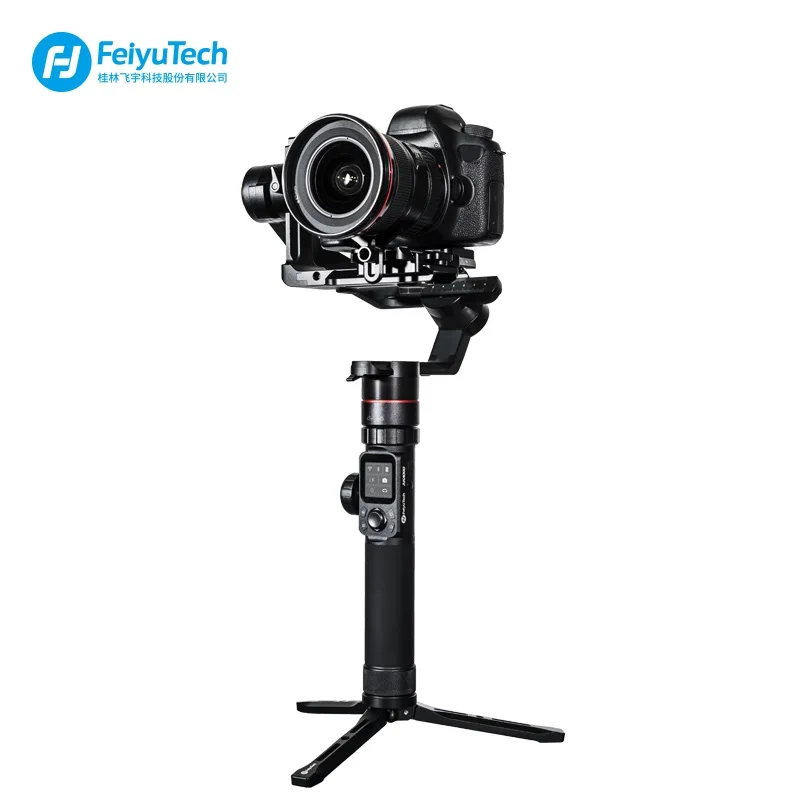 AK4000 FeiyuTech Feiyu AK4000 3-осевой портативный монопод с шарнирным замком Камера стабилизатор для sony Canon 5D 6D Mark Panasonic GH5 Nikon D850 4 кг грузоподъемность - Комплект: AK4000
