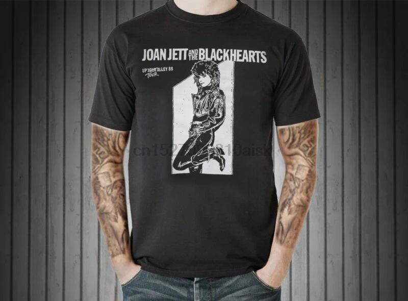 Футболка Joan Jett &amp The Blackhearts винтажная Ретро графическая Жесткая Панк Рок тур |