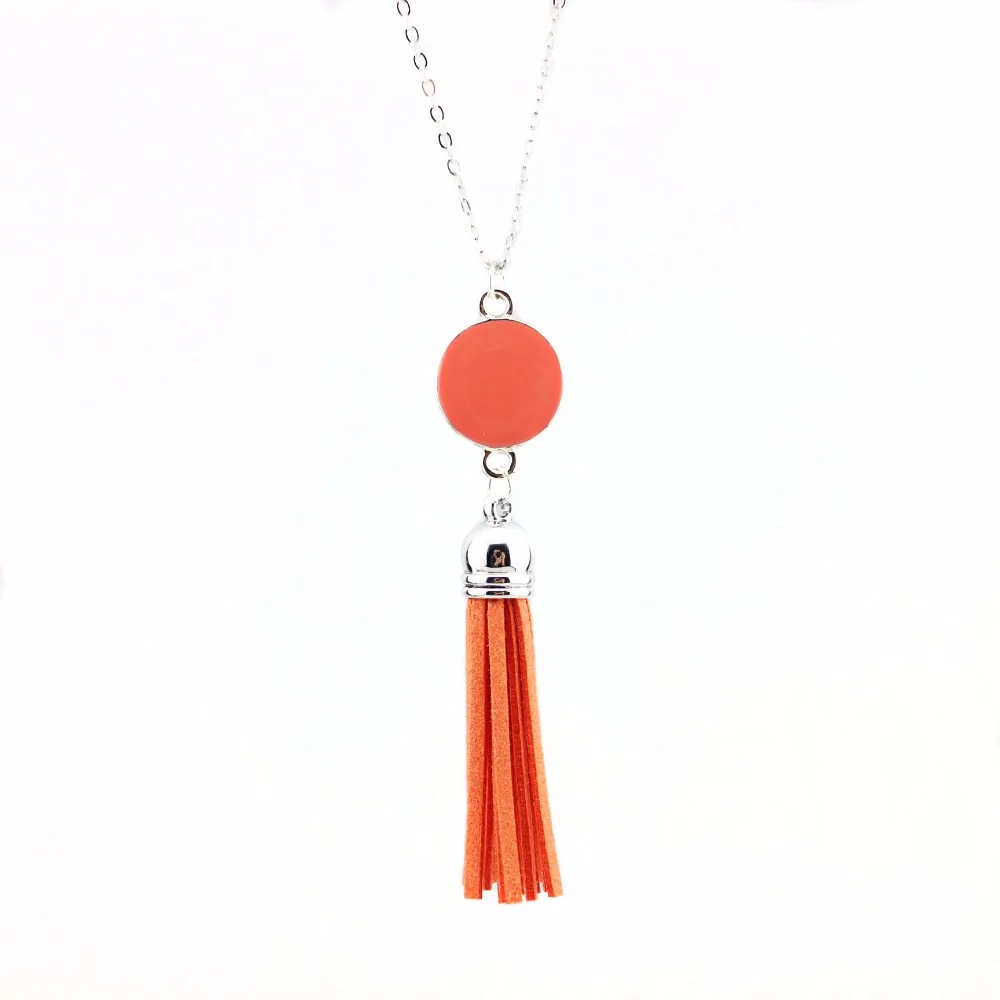 Женское Ожерелье с бахромой ZWPON разноцветное ожерелье эмалью длинное в богемном