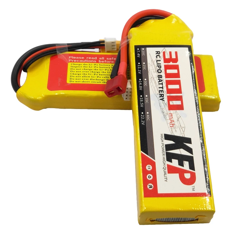 

High Discharge Rate 11.1v 30C 40C 3000mAh 3S Rechargeable RC Lipo Battery for Remote Control Helicopter RC Plane XT60 T Plug