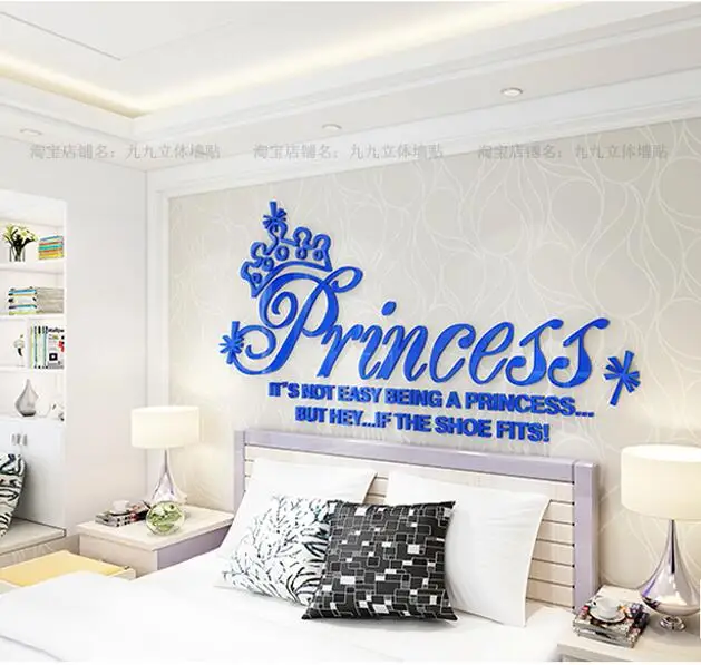 Новые DIY 3D стереосистемы Кристалл романтические декоративные наклейки на стену