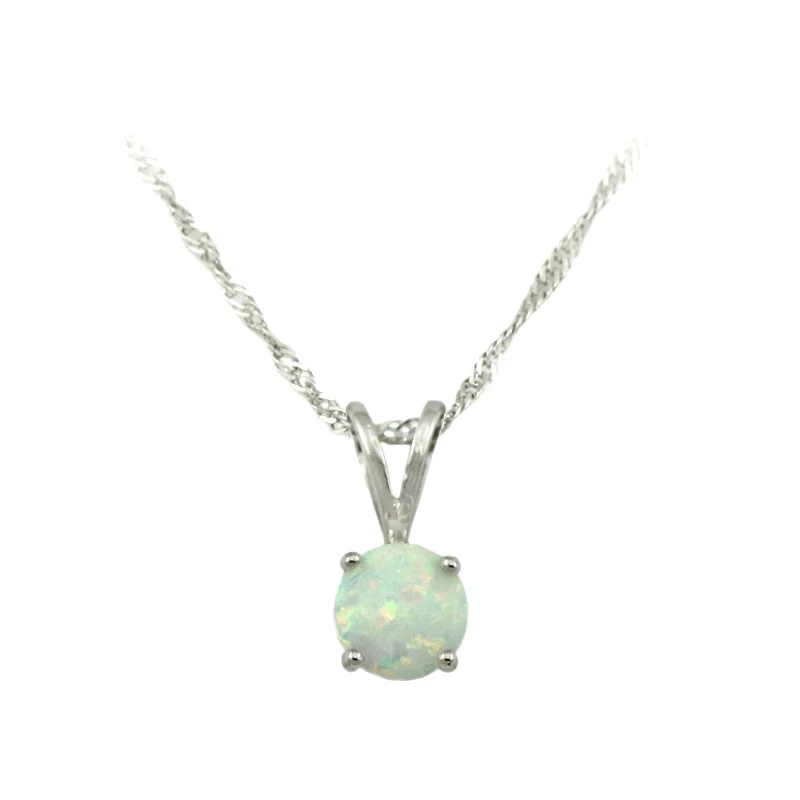 HAIMIS Бесплатная Цепочка Подарочная коробка огненный опал Женские Ювелирные