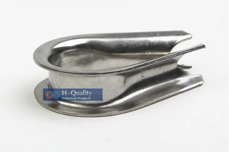 

High Quality Heavy Duty Stainless Steel 304 DIN6899 Wire Rope Cable Thimbles M20