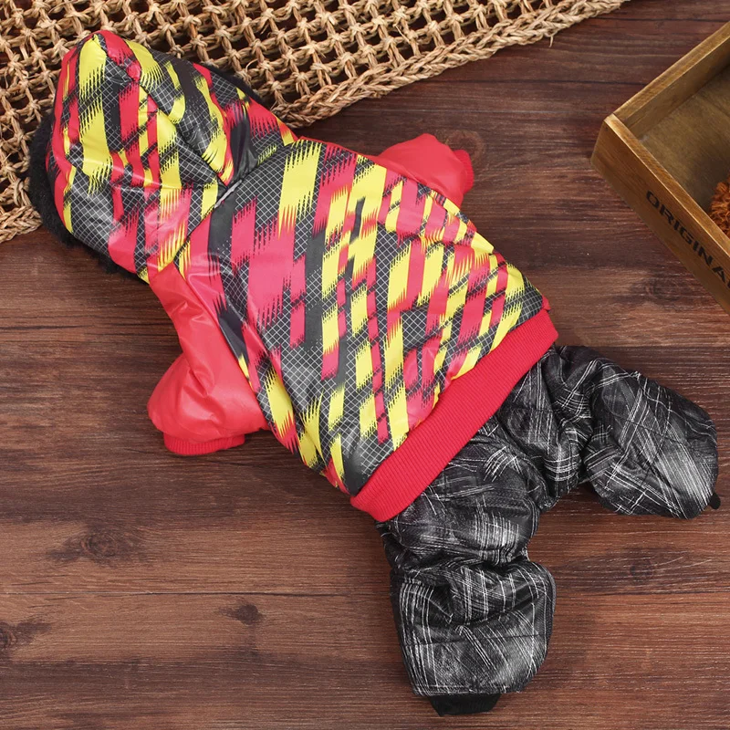 pet dog legs in winter clothes jacket cotton f4*|leg heel|dog potatoesleg exercises weight loss |