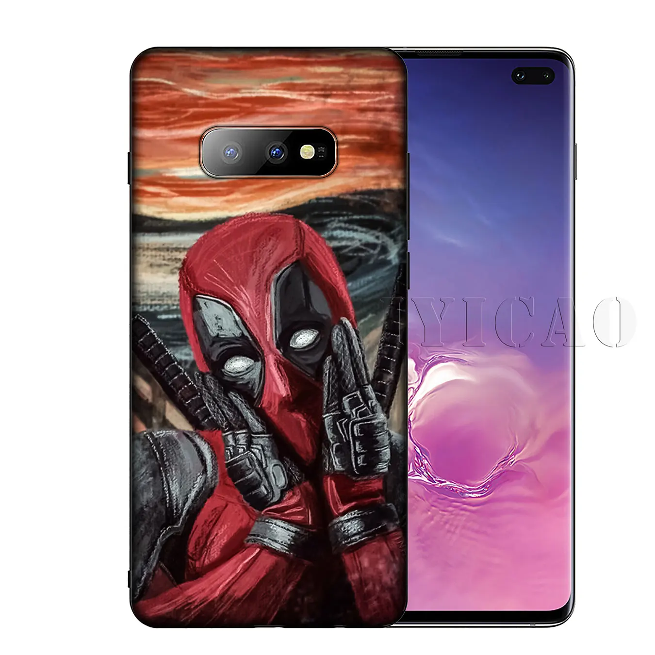 IYICAO Deadpool Movie Marvel Мягкий силиконовый чехол для телефона Samsung Galaxy S20 Ultra S10 Lite S9 S8 Plus S6