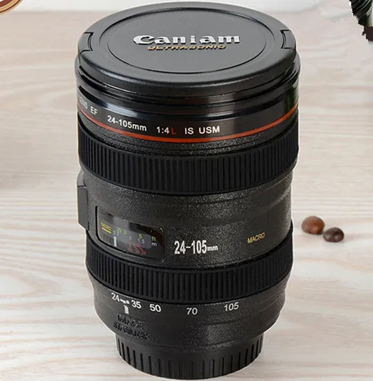 Креативная креативная чашка для объектива Canon 400 мл рук кофейная камеры второго