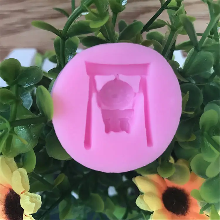 Новое поступление, силиконовая 3D форма Happy Boy, модная силиконовая форма для мыла, инструменты для приготовления пищи D057