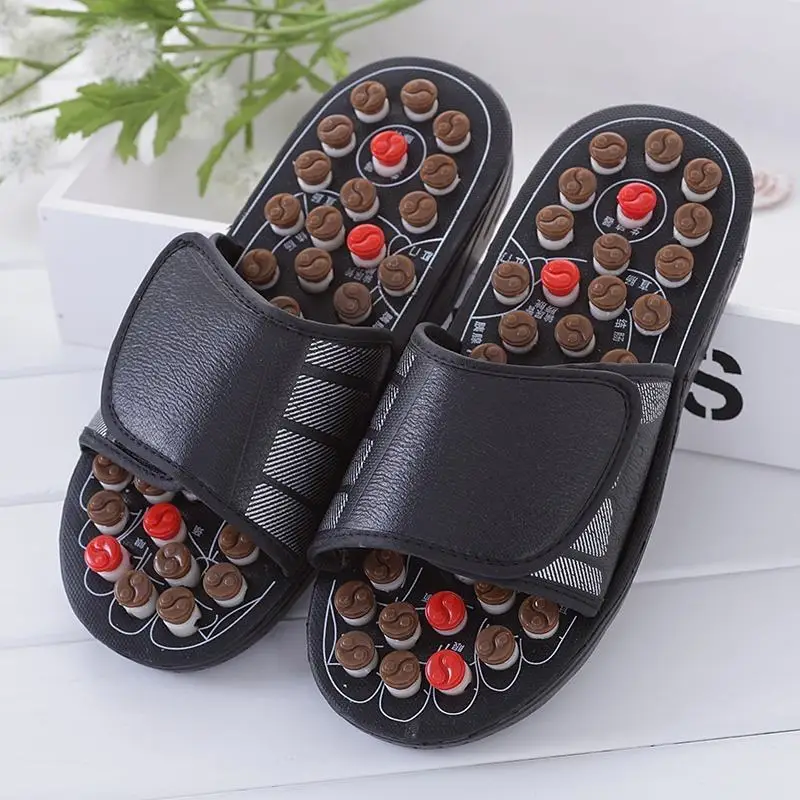 Массажная обувь для ног Акупунктура Обувь ухода за здоровьем Сандалии с