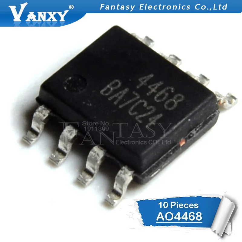 10 шт. AO4468 SOP8 4468 SOP SMD MOS FET транзистор