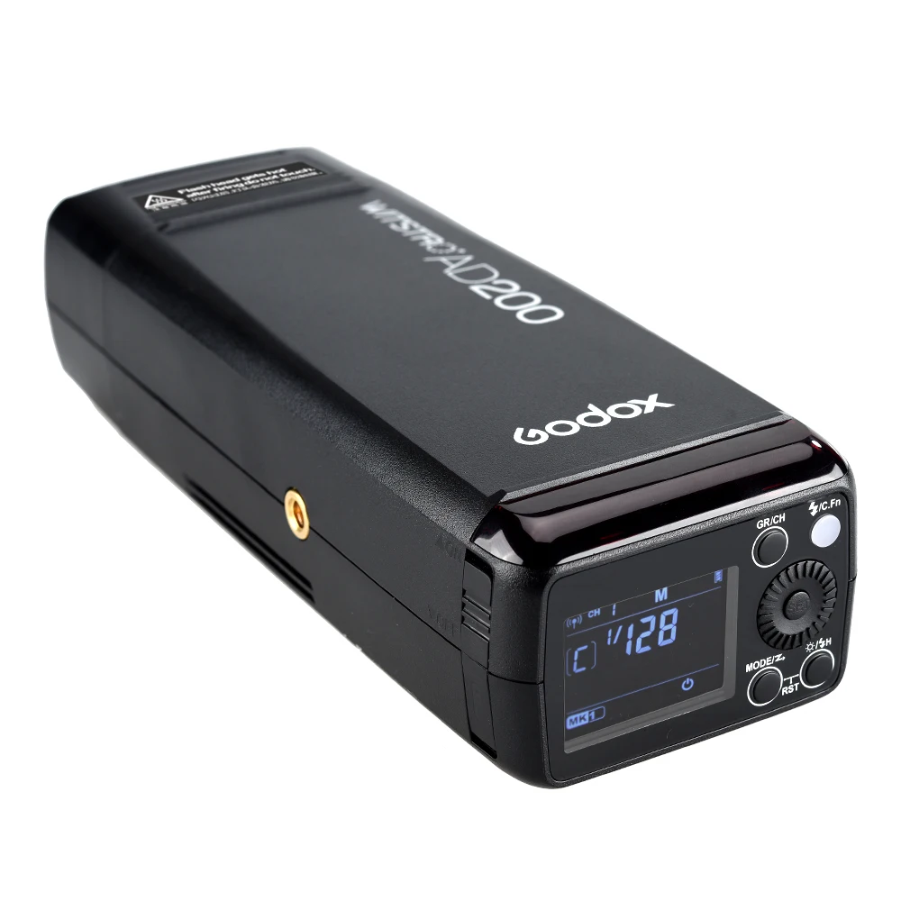 Карманная наружная вспышка AD200 2 Godox беспроводная Кепка-переходник 4G 200 WS TTL HSS 1/8000 s
