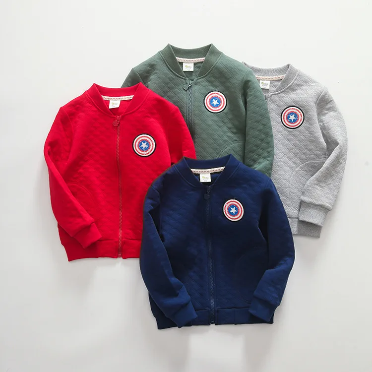 Дети мальчики куртки весна 100% хлопок дети пальто полный длинные рукава и