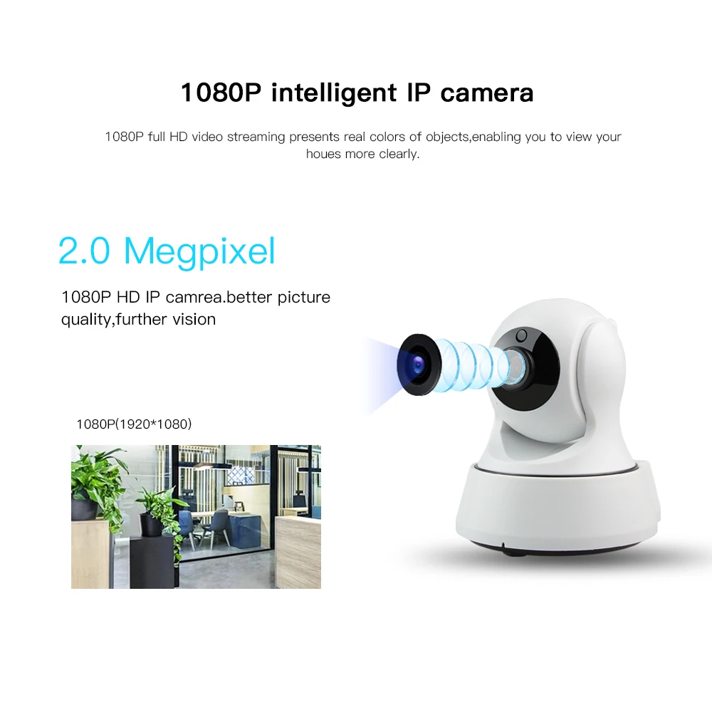 Skyevision дома безопасности IP Камера Wi Fi Беспроводной мини сети наблюдения 1080 P
