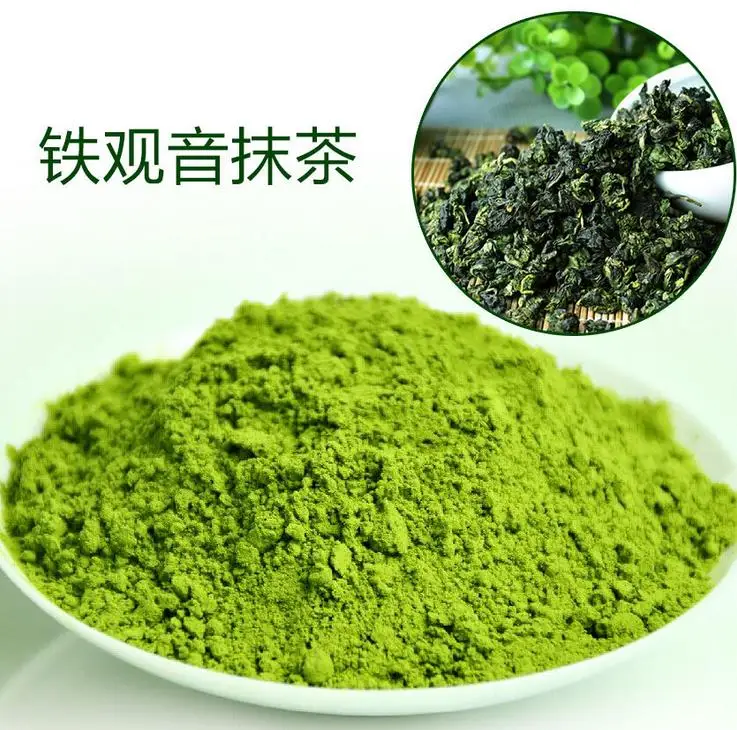 Матча порошок зеленого чая 500 г органического гуань инь матча|tea fast|powder javapowder stone |