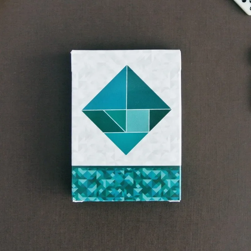 Игральные карты Tangram семи камней мудрости размер USPCC ограниченный выпуск